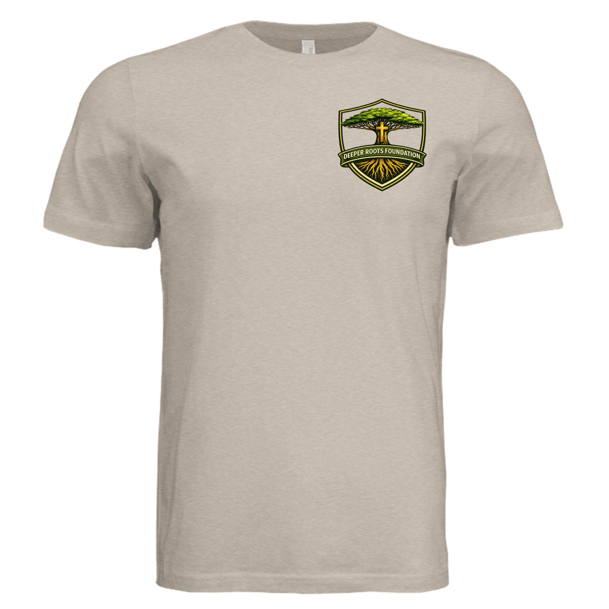 Tan Triblend - 3413C - FRONT